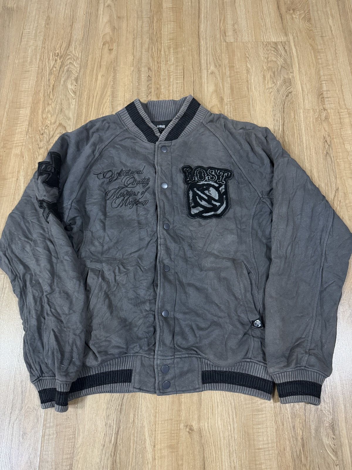 Lost Enterprises Maccadamia University varsity jacket Size US M / EU 48-50 / 2 - 1 Thumbnail