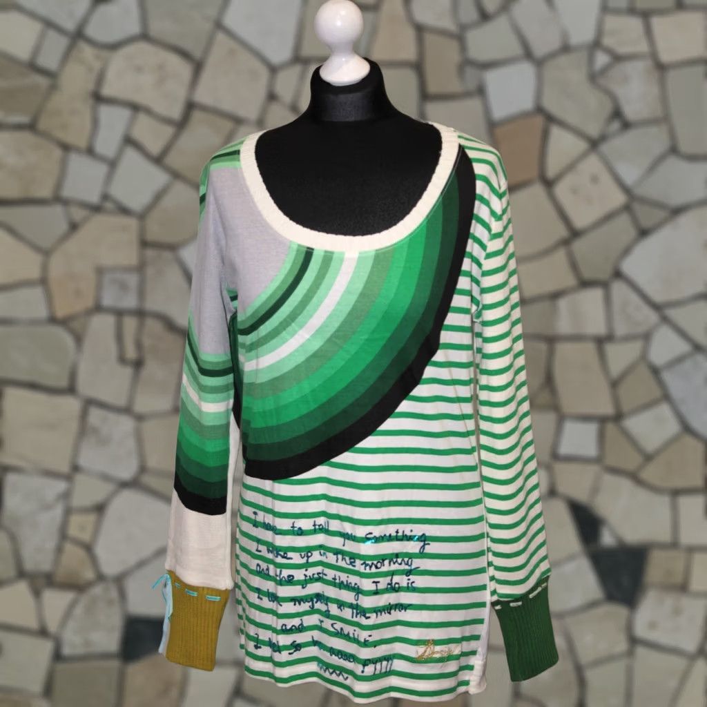 Desigual Desigual Womens Jumper Sweater Pullover XXL Multicoloured Size XXL / US 16-18 / IT 52-54 - 1 Thumbnail