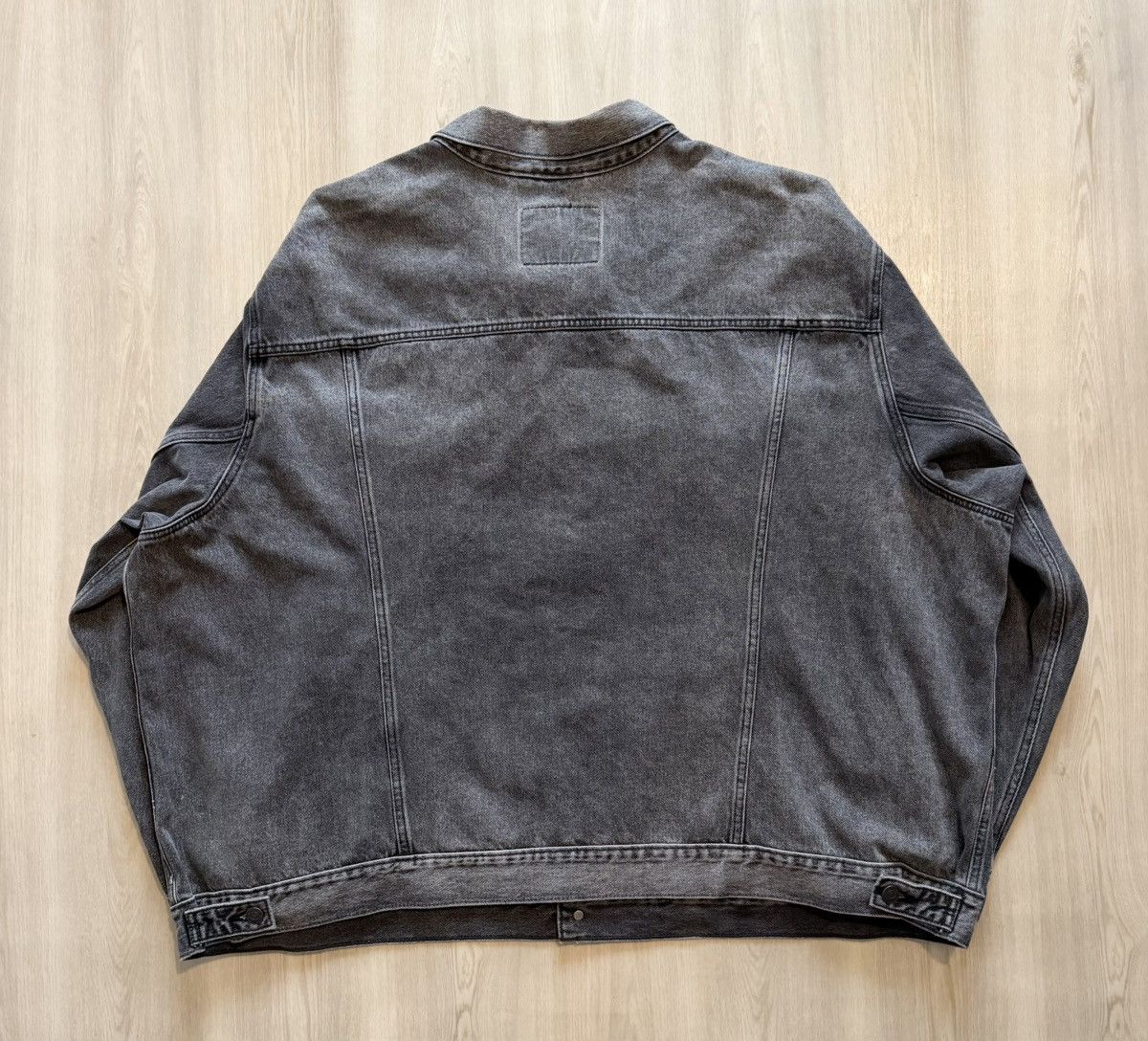 Levi's Levis Trucker Denim Jacket Mens 5XL Clean Faded Distressed Size US XXL / EU 58 / 5 - 6 Thumbnail