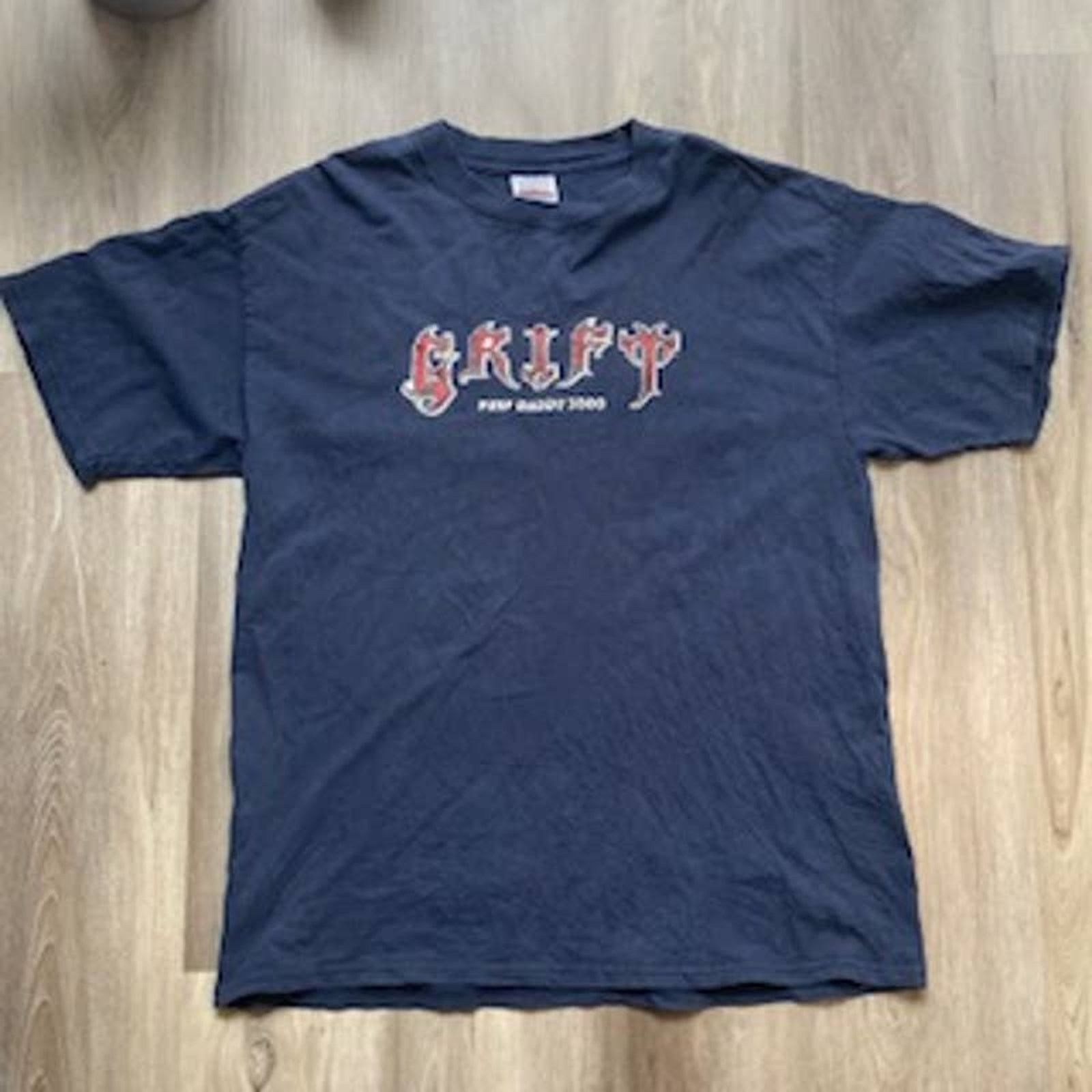 Band Tees × Vintage Vintage 1990's Grift Pimpdaddy 3000 Graphic Tshirt Navy Lrg Size US L / EU 52-54 / 3 - 1 Thumbnail