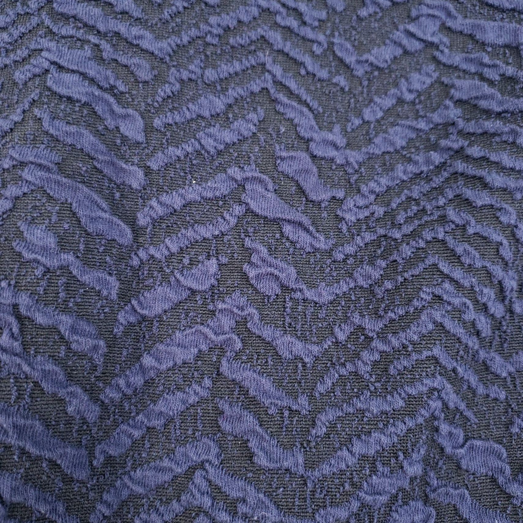 J.McLaughlin J. McLaughlin Sweater Women M Blue Collared Textured Zip Back Lightweight Size M / US 6-8 / IT 42-44 - 7 Thumbnail
