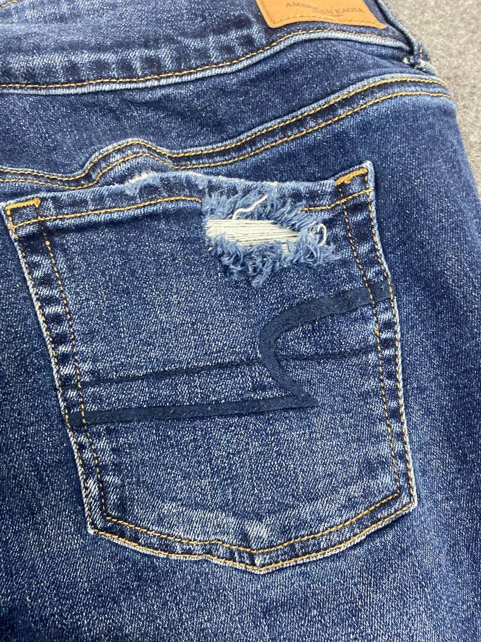 American Eagle Outfitters american eagles stretch artist bootcut flare distresseddenim Size 36" / US 14 / IT 50 - 5 Thumbnail