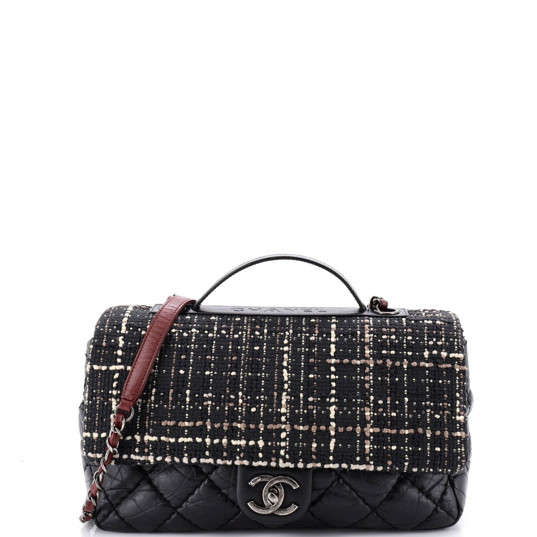 Chanel CC Top Handle Flap Bag Size ONE SIZE - 1 Thumbnail