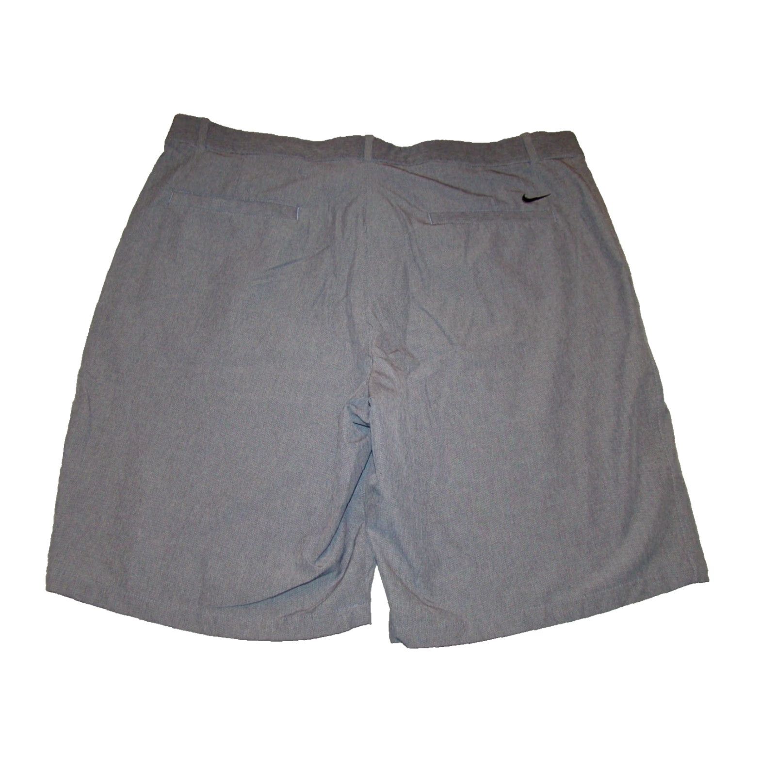 Nike Nike Dri-Fit Mens Golf Shorts Gray Heathered 38 Regular Fit Polyester Spandex Pockets Inseam 10in Chino 89% Polyester 11% Spandex Nike Shirt? Size US 38 / EU 54 - 6 Thumbnail