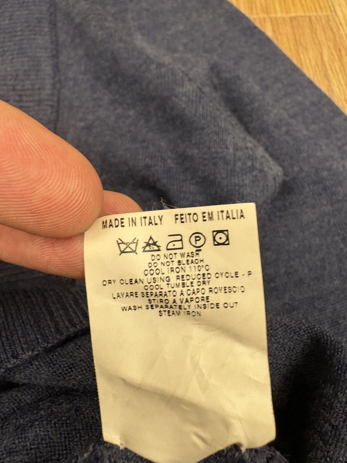 Jean Paul Gaultier × Vintage Jean Paul Gaultier Vintage 3-D knitted Logo JPG Sweater Y2K Size XS / US 0-2 / IT 36-38 - 5 Thumbnail