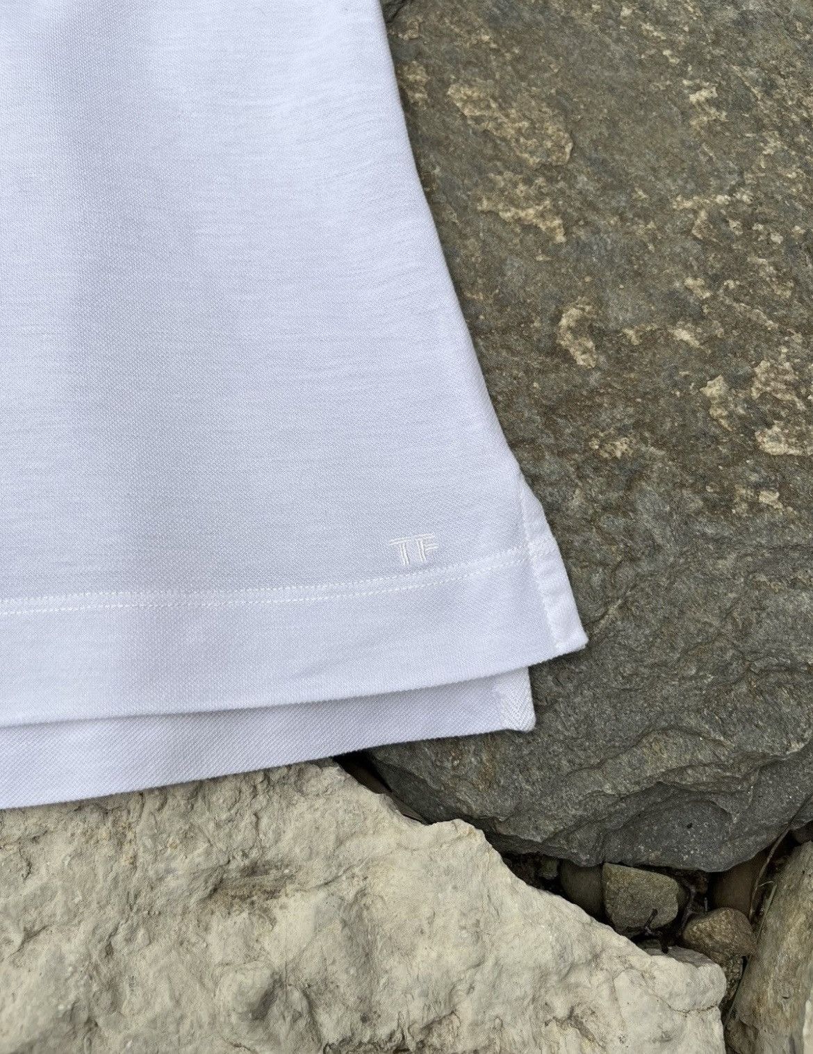 Tom Ford Tom Ford basic classic small logo thin polo t-shirt tee Size US M / EU 48-50 / 2 - 12 Thumbnail