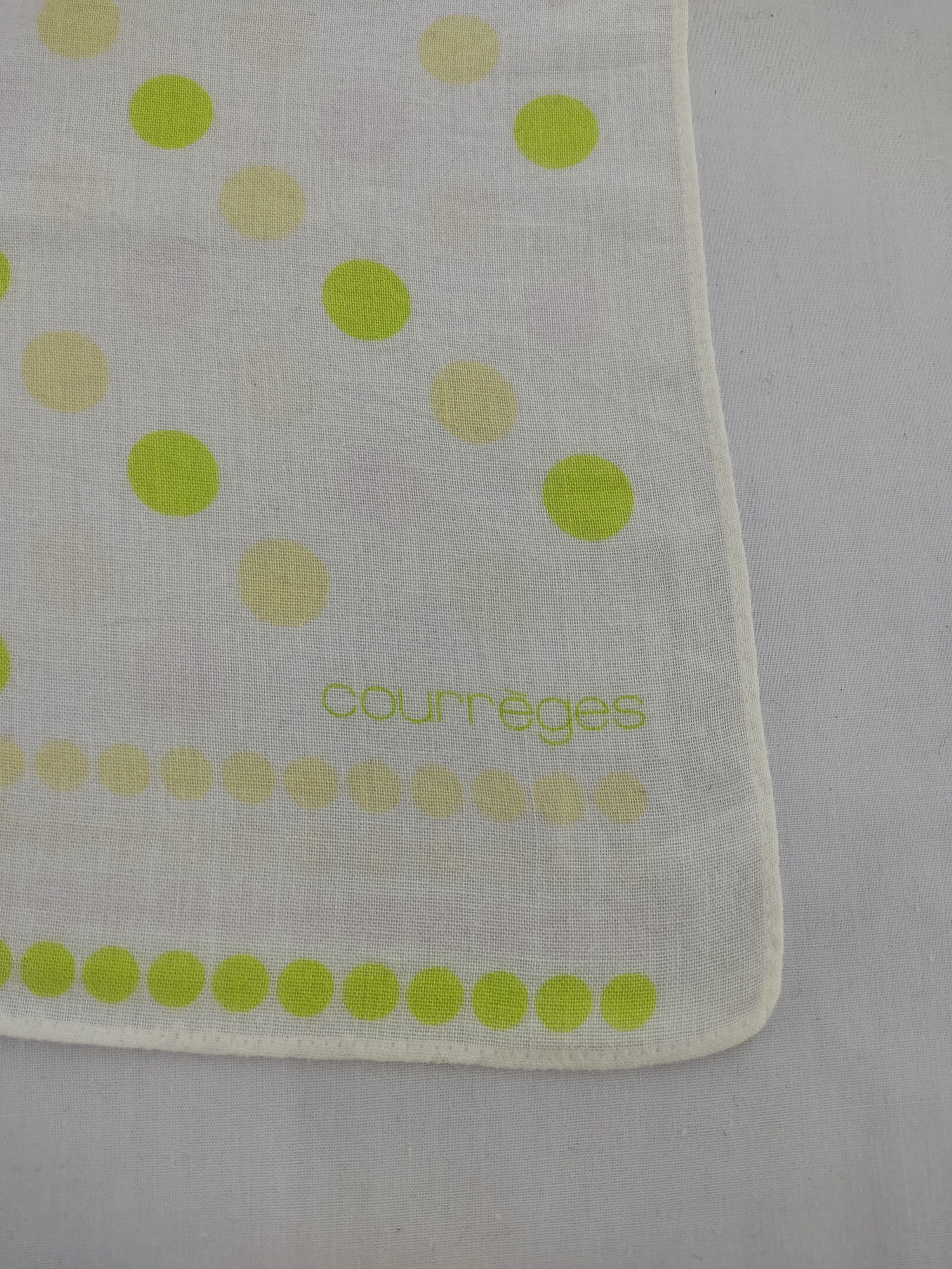 Courreges × Vintage Vintage Courreges Handkerchief / Neckwear / Bandana Size ONE SIZE - 5 Thumbnail