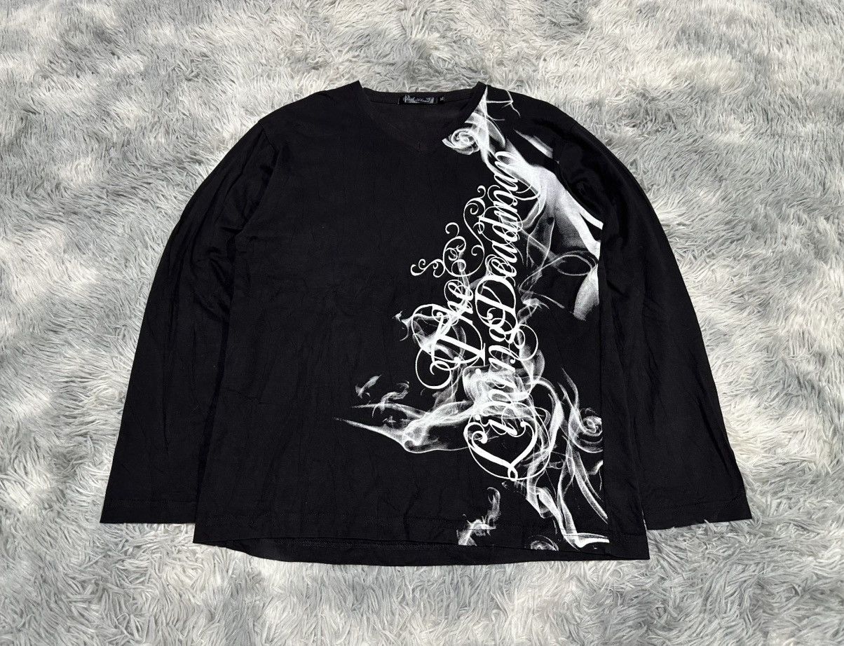 If Six Was Nine If Six Was Nine Black “Tuxedo” Henley LS | Grailed