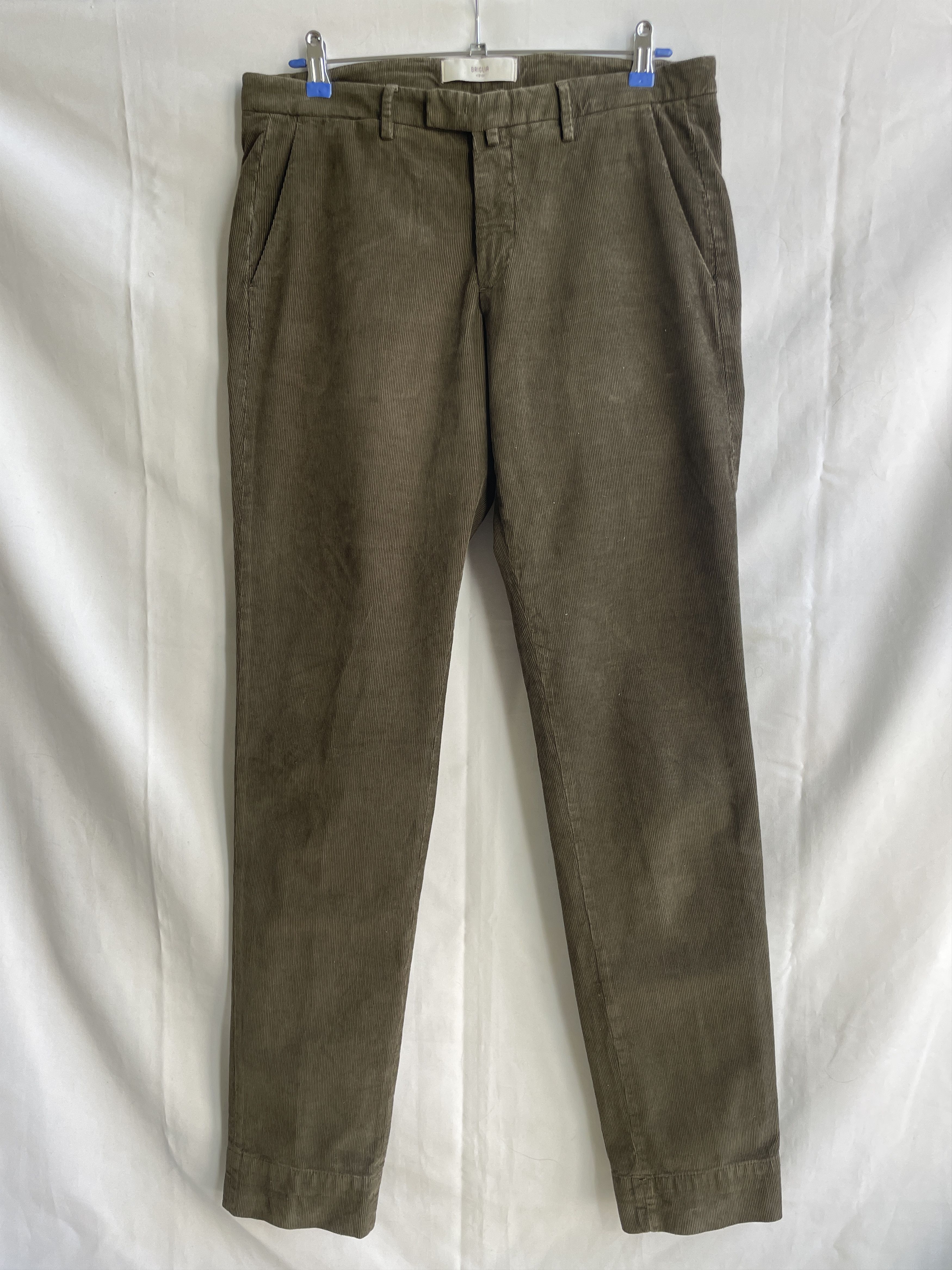 Other Briglia 1949 Slim Fit Corduroy Trousers Size EUR 50 Size US 34 / EU 50 - 1 Thumbnail