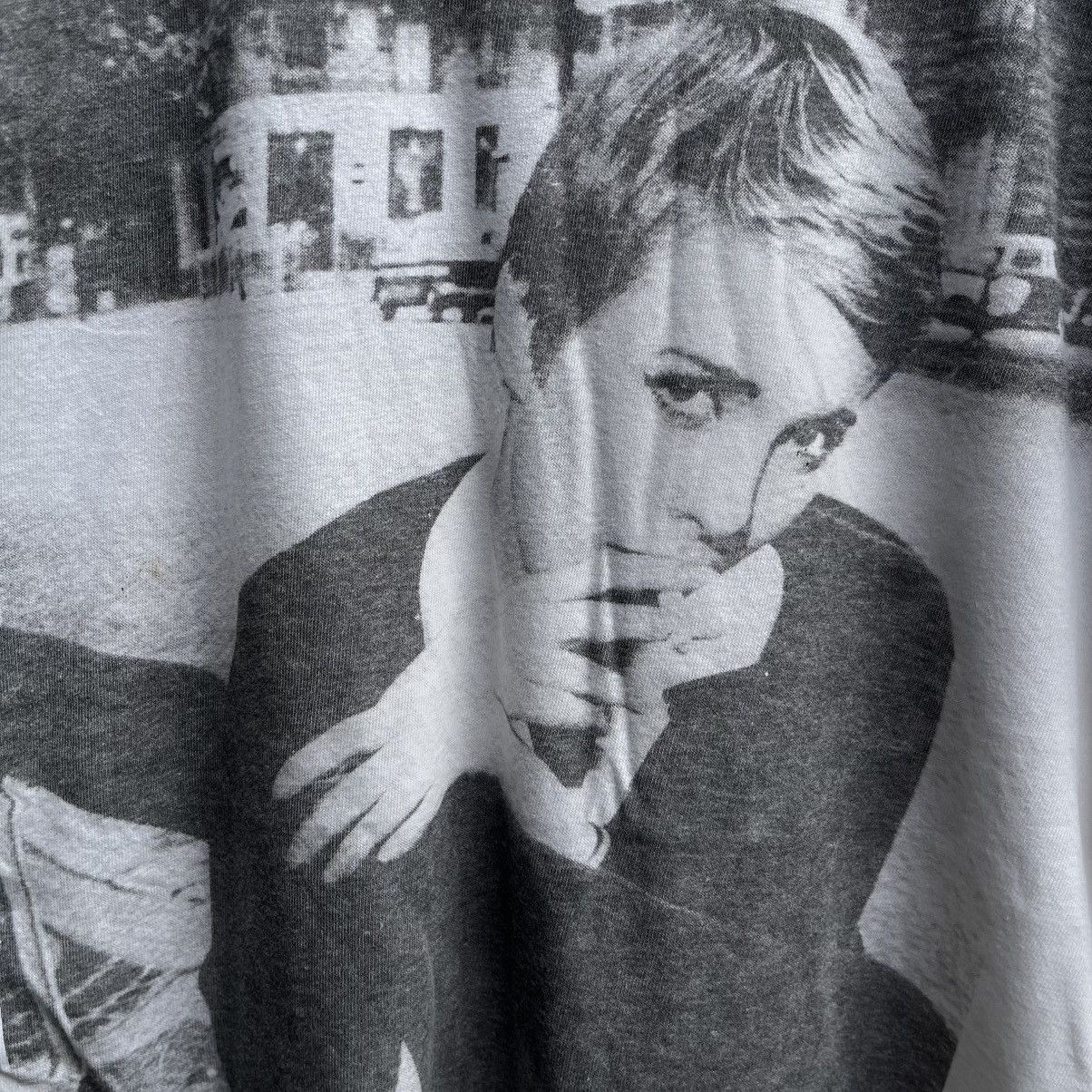 Vintage Vintage 80s JEAN SEBERG photo tee actress french movie Size US S / EU 44-46 / 1 - 3 Thumbnail