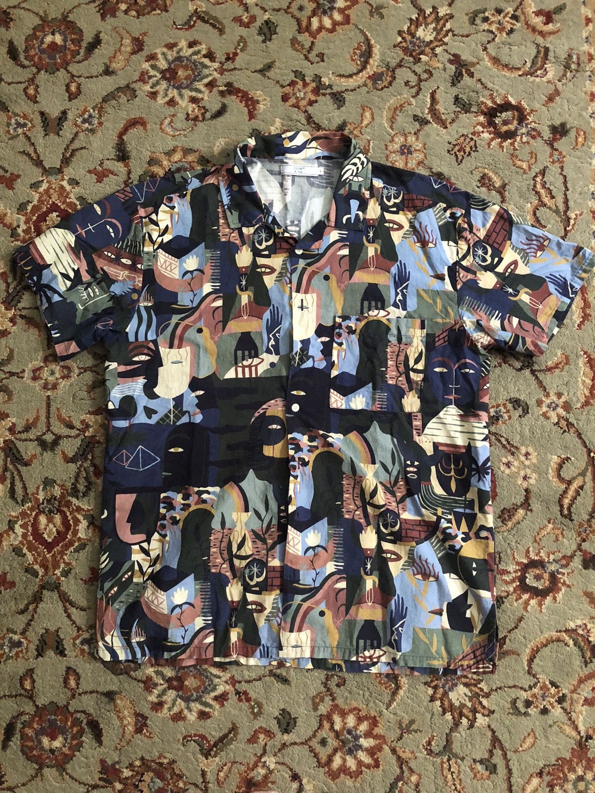 Other OLOW & Madi Short Sleeve Button Up Size US L / EU 52-54 / 3 - 1 Thumbnail