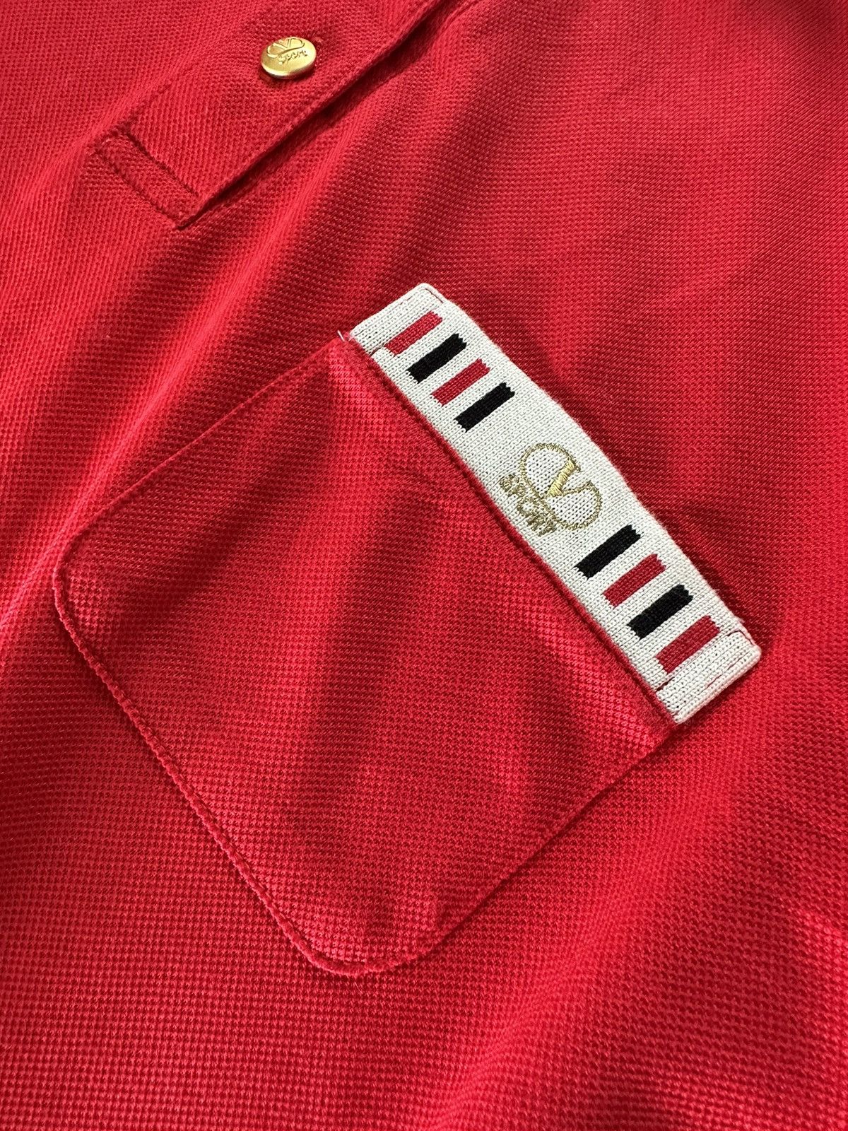 Valentino 1990s Valentino Garavani Sport polo long sleeve Size US S / EU 44-46 / 1 - 4 Thumbnail