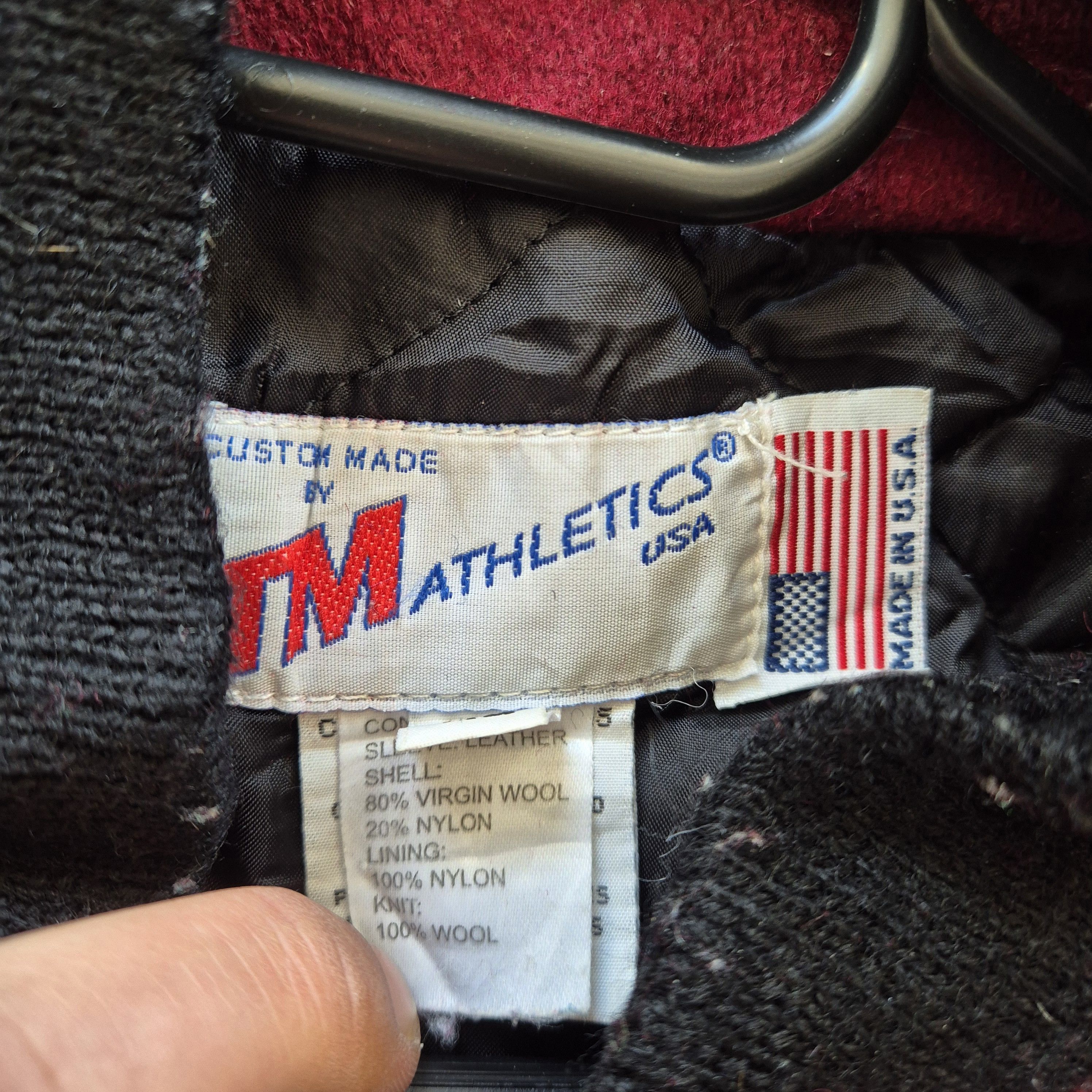 Vintage Letterman rop athletisc vintage jacket wool leather Size XL / US 12-14 / IT 48-50 - 5 Thumbnail
