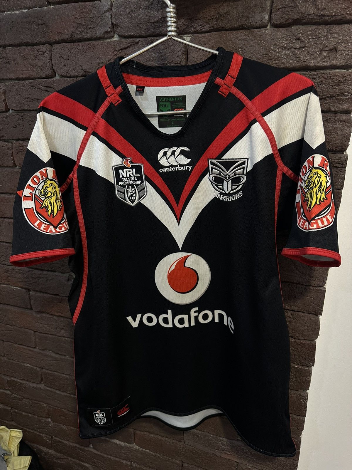Canterbury Warriors rugby jersey 2014 NRL Tops