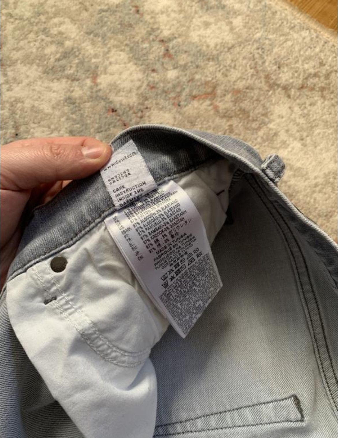 Diesel Diesel D-Luster Slim Jeans Size US 32 / EU 48 - 7 Thumbnail
