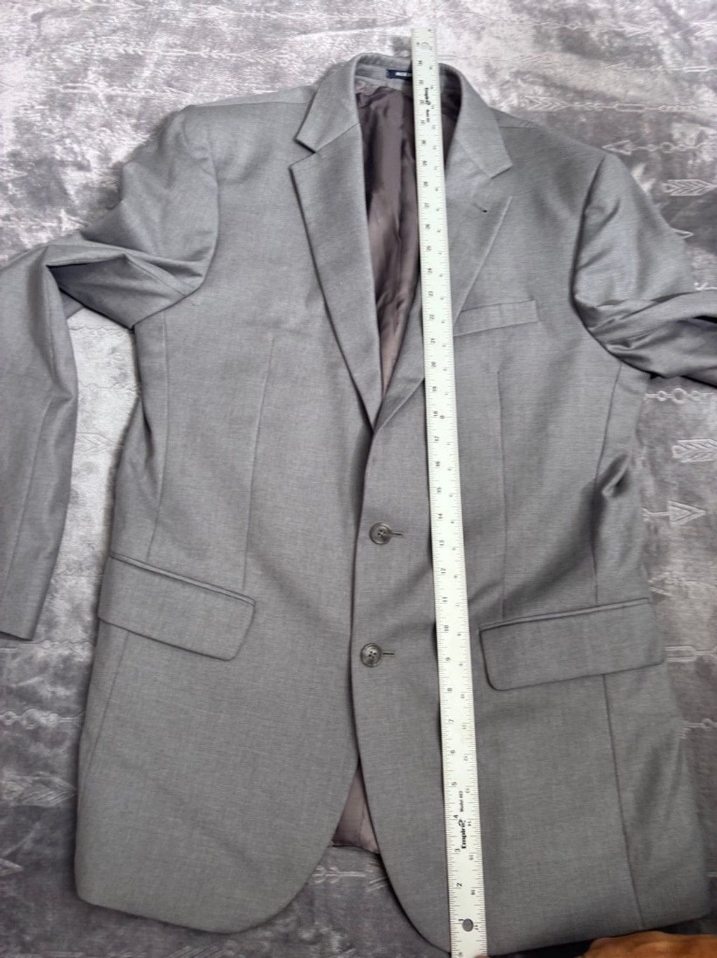 Jos. A. Bank Men's J.S.A. Bank Blazer 40R Gray Size 40R - 5 Thumbnail