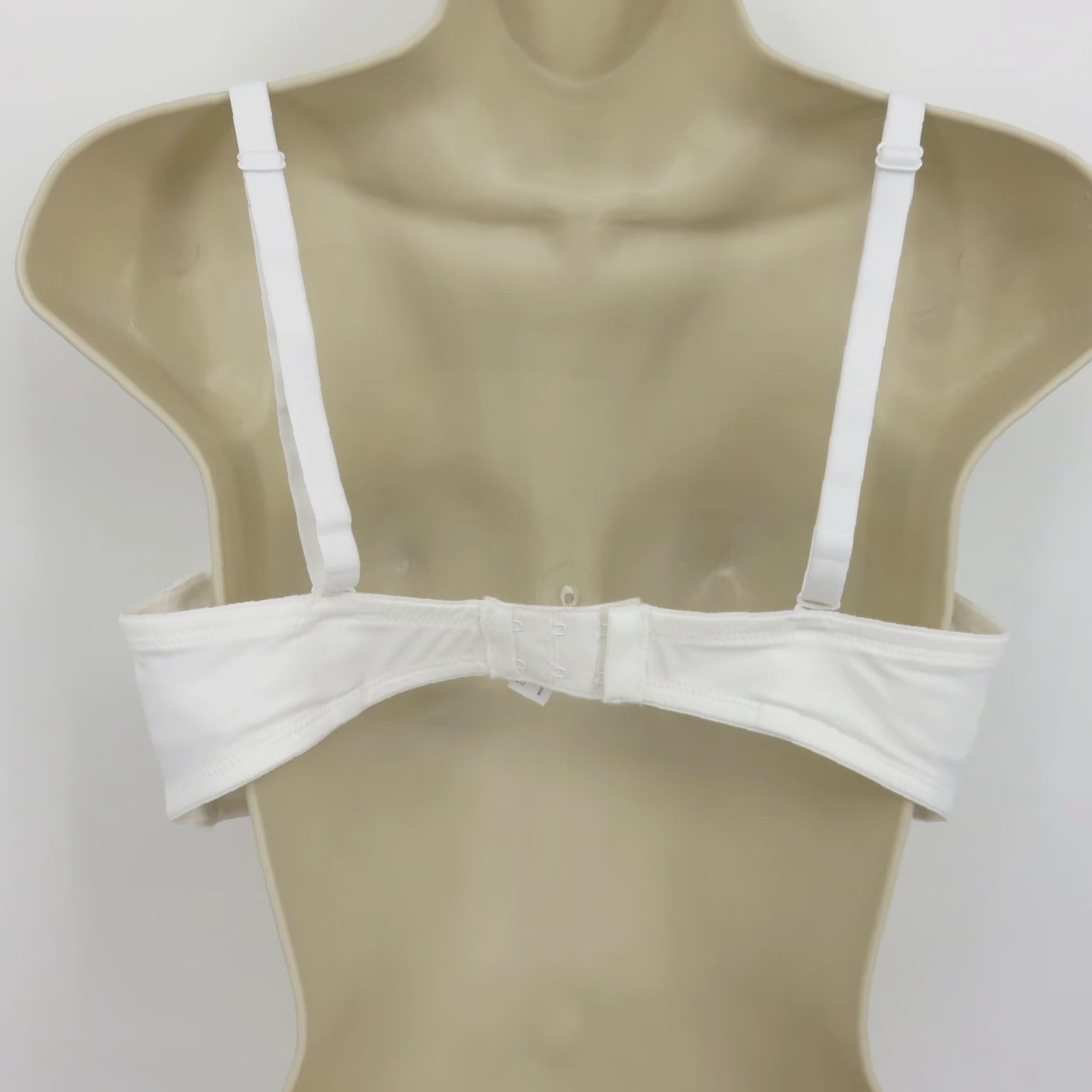 Vintage Maidenform Self Expressions Strapless Lift Bra White 38B Underwire Padded T-Shirt Bra SE6990 Women Size ONE SIZE - 5 Thumbnail