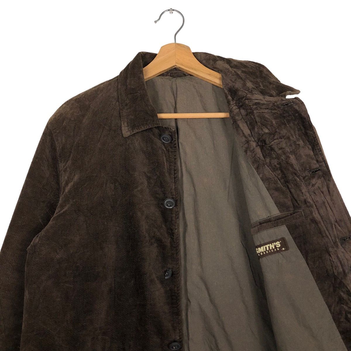 Japanese Brand 🔥Vintage Velvet Chore Jacket Smith’s American Issey Miyake Size US M / EU 48-50 / 2 - 12 Thumbnail