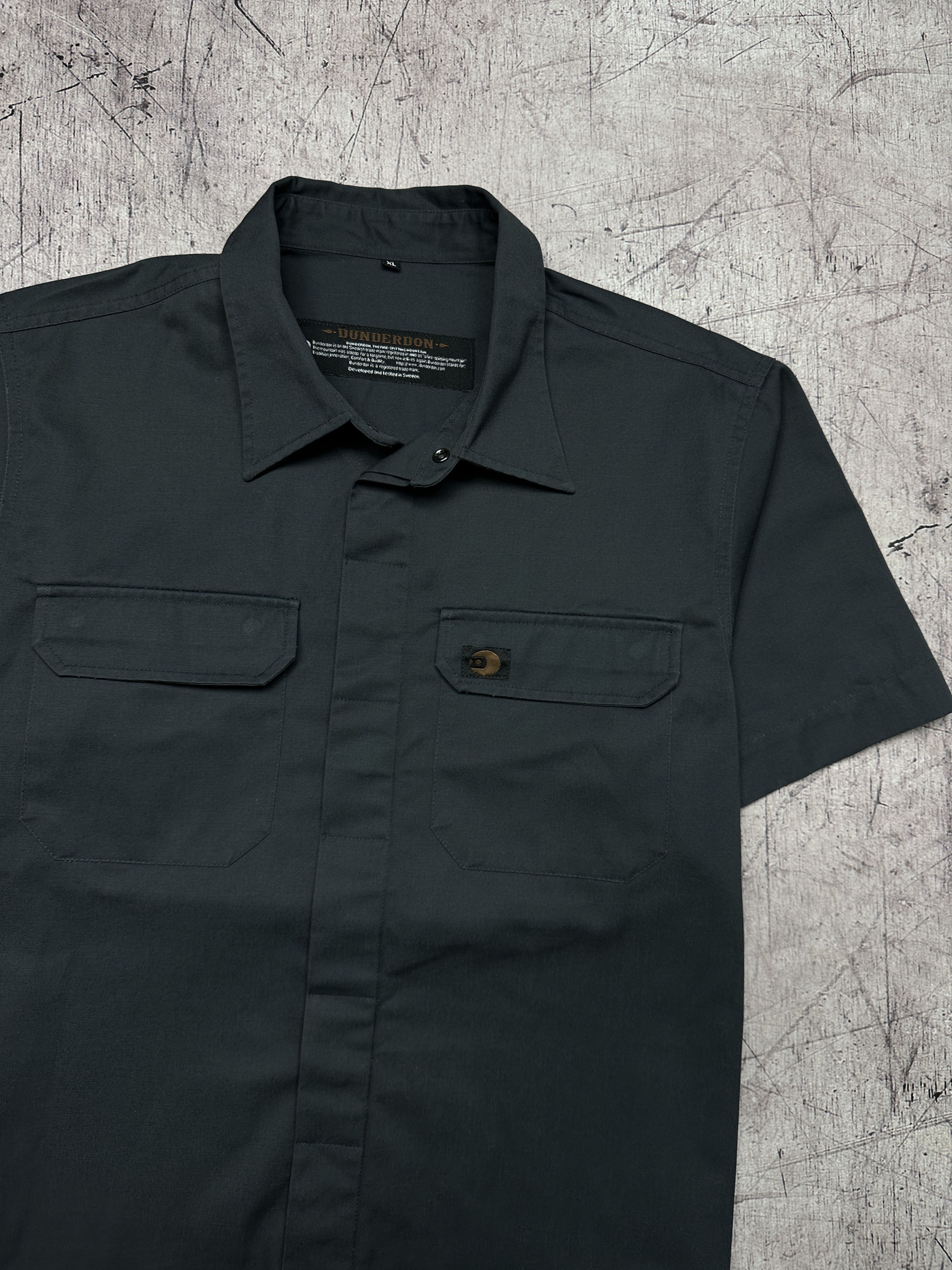 Dunderdon Dunderdon Vintage Mens Short Sleeve Shirt Size US XL / EU 56 / 4 - 2 Thumbnail