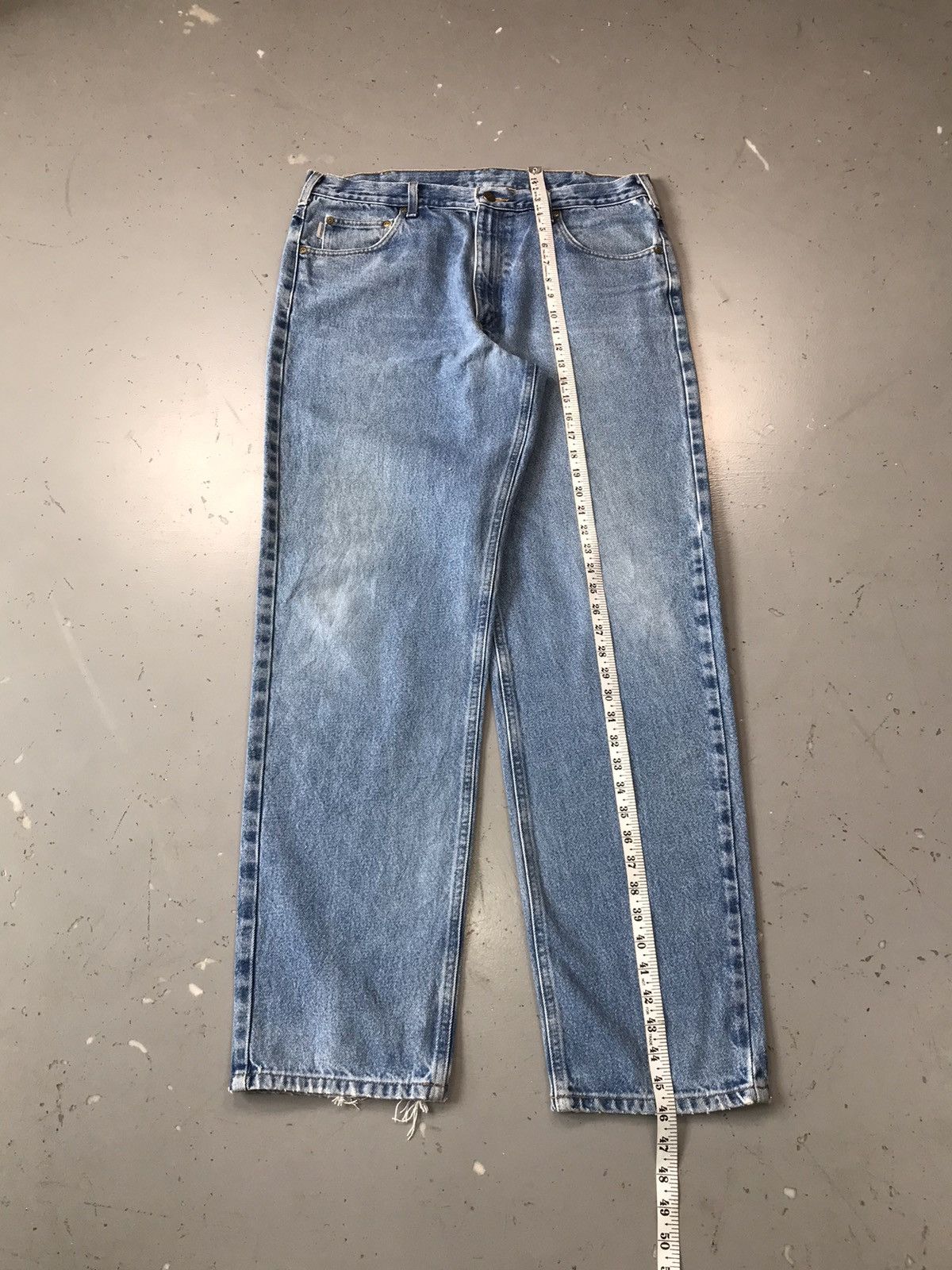 Carhartt Vintage Carhartt B17 DST repaired denim Size US 38 / EU 54 - 6 Thumbnail