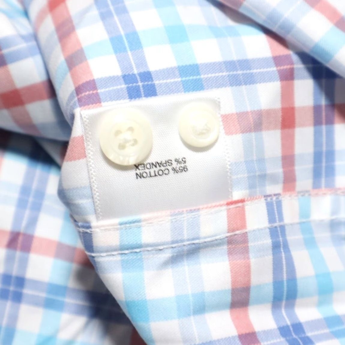 Peter Millar Peter Millar Crown Ease Stowe Plaid Button Up Shirt Blue Men's XL Size US XL / EU 56 / 4 - 6 Thumbnail