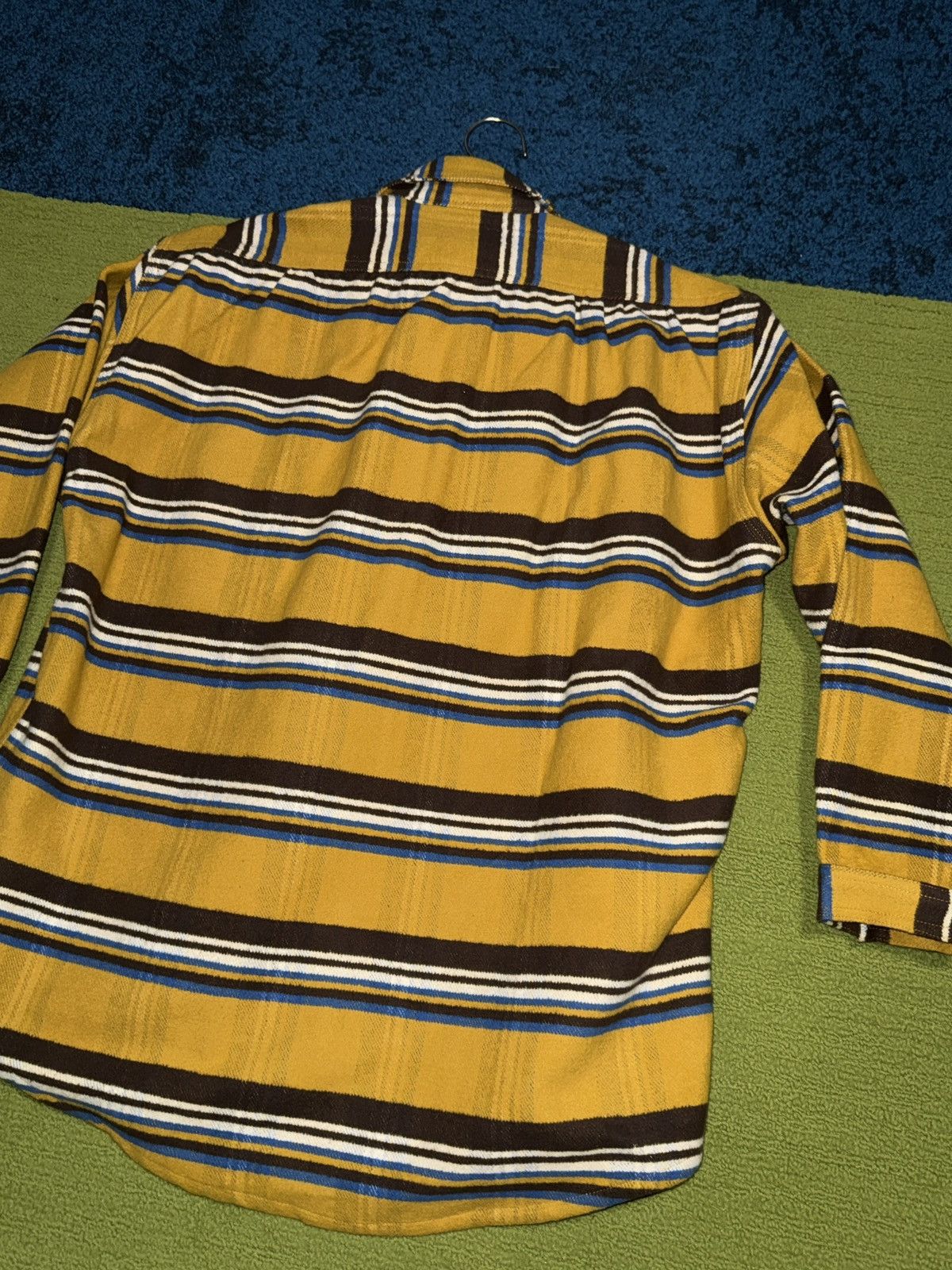 Monitaly Giorgio Work Shirt Yellow cotton Flannel size M Size US M / EU 48-50 / 2 - 10 Thumbnail