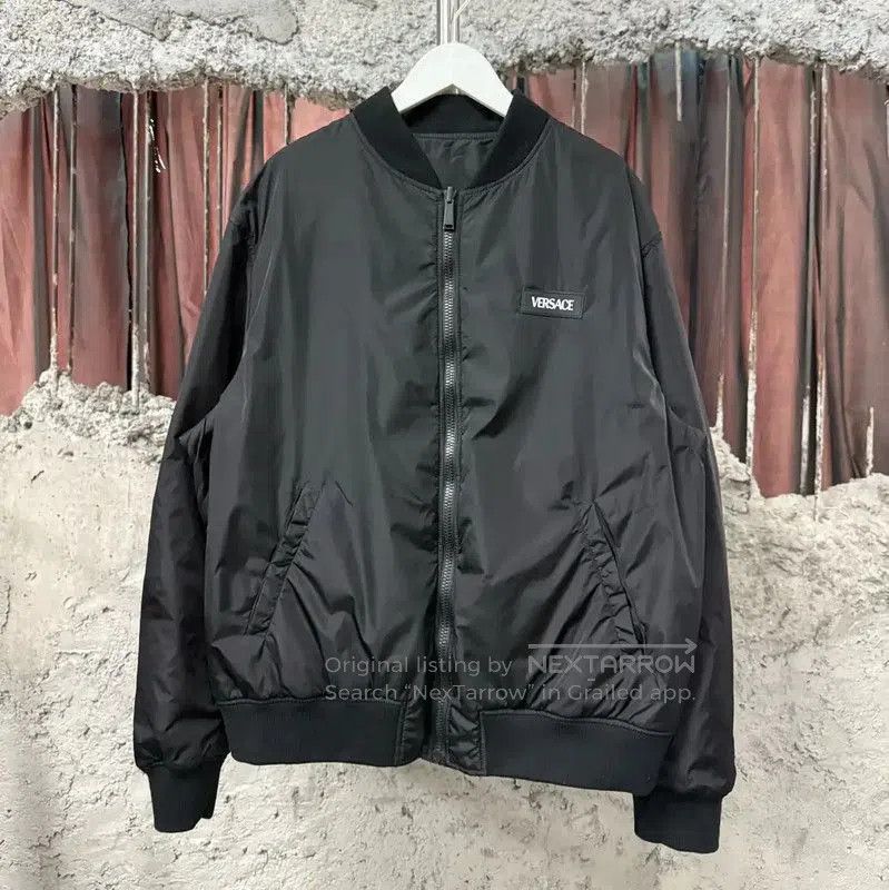 Versace Versace Color Block Men’s Mid-Length Down Jacket . Size US M / EU 48-50 / 2 - 3 Thumbnail