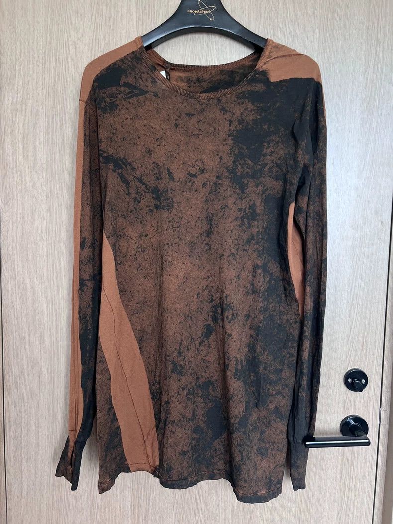 Boris Bidjan Saberi Boris Bidjan Saberi Cotton Dyed Patchwork Underwear Long S Size M / US 6-8 / IT 42-44 - 2 Thumbnail