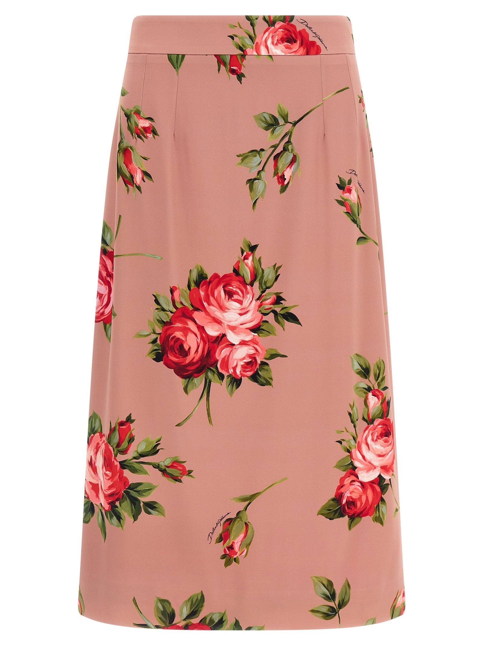 Dolce & Gabbana 'Bouquet Rose' skirt Size 28" / US 6 / IT 42 - 1 Thumbnail