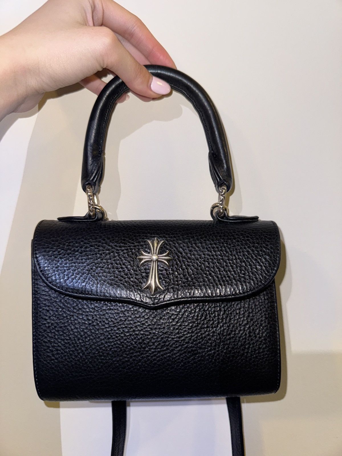 Chrome Hearts Chrome Hearts Doc Adams Cross Dagger Logo Handle Crossbody Size ONE SIZE - 2 Thumbnail