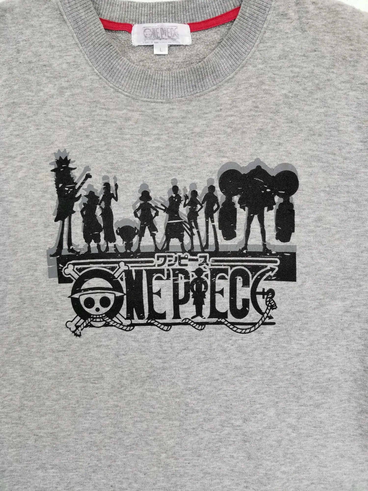 Anime × One Piece Rare!!! One Piece Big Logo Sweatshirt Size US L / EU 52-54 / 3 - 8 Thumbnail
