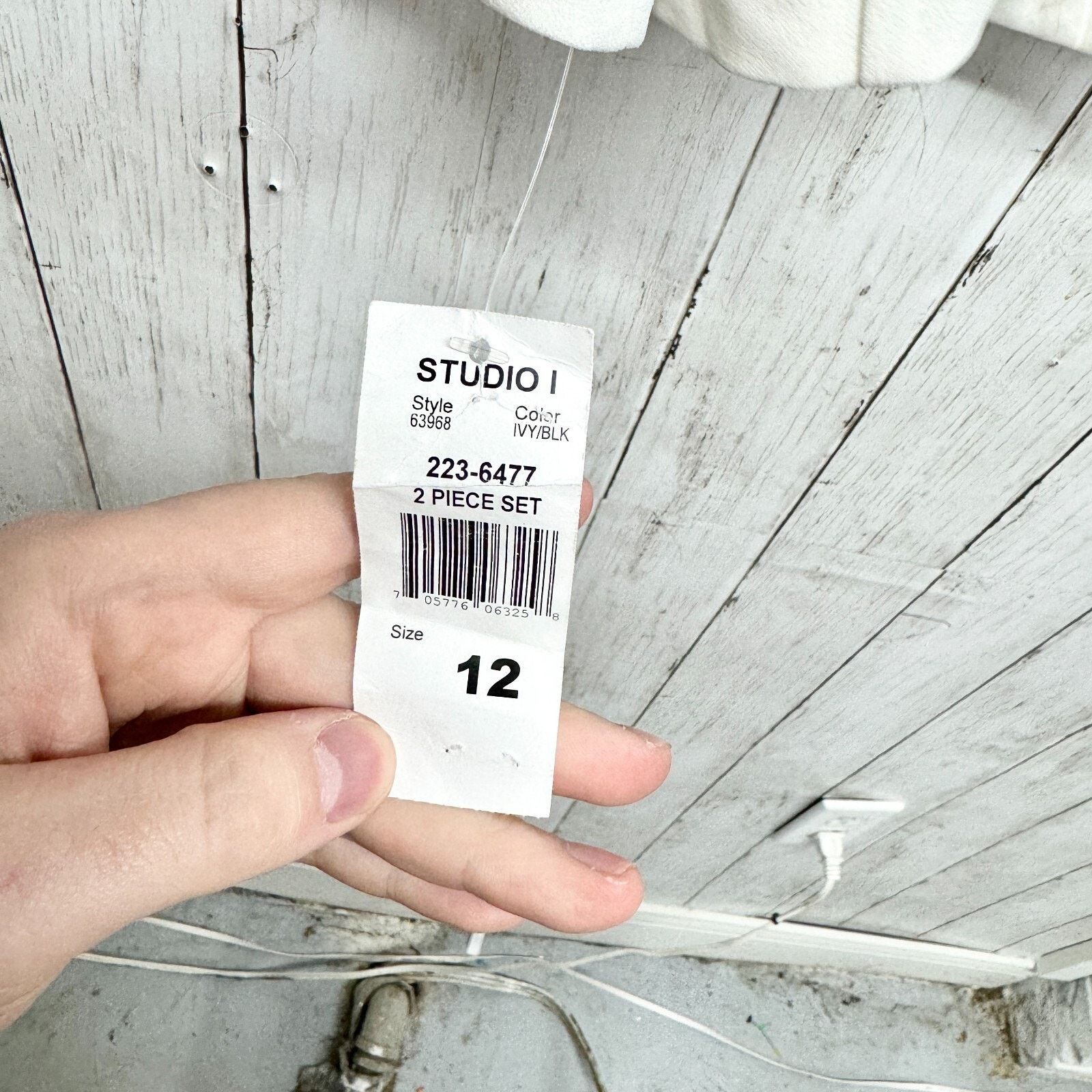 Other New Studio One NYC Jacket Size 12 White Black Trim Overthrow Size XL / US 12-14 / IT 48-50 - 6 Thumbnail