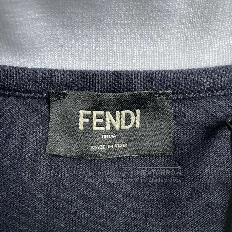 Fendi Fendi Logo Printed Long Sleeve Shirt Polo Shirt for Men, N Size US L / EU 52-54 / 3 - 5 Thumbnail