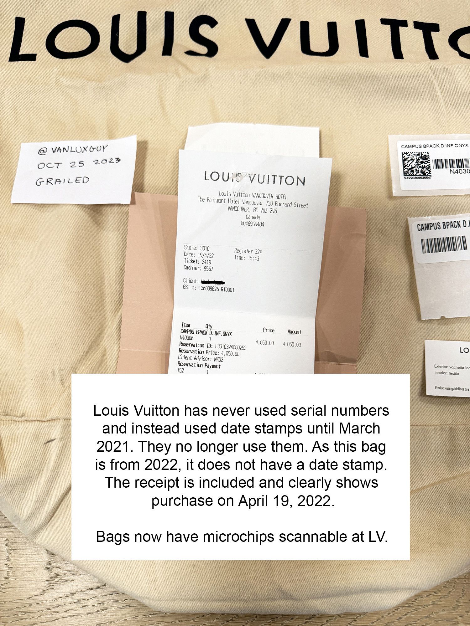 Louis Vuitton Louis Vuitton Damier Infini Campus Backpack *Authentic* Size ONE SIZE - 9 Thumbnail