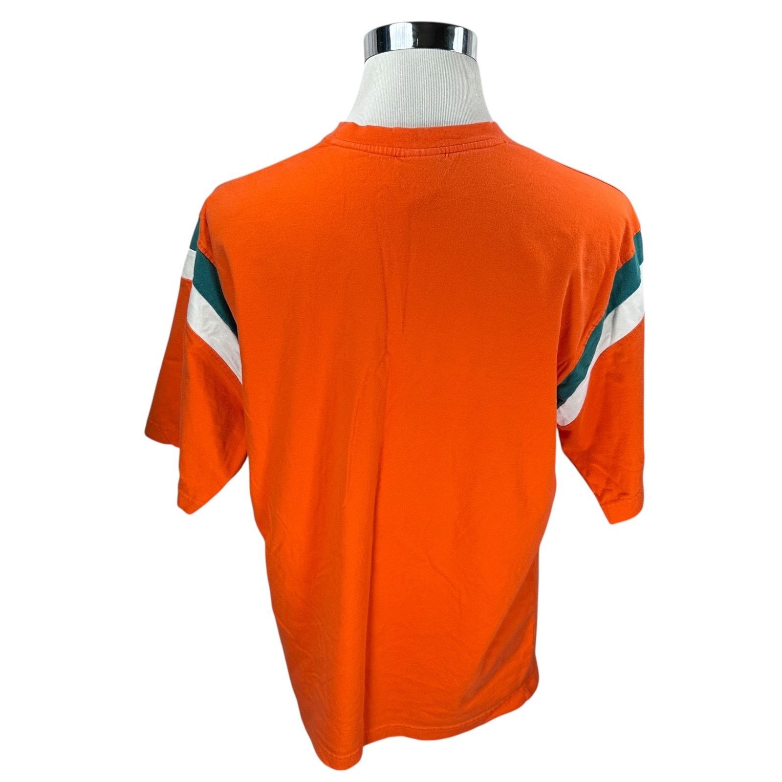 Reebok VTG Reebok NFL Miami Dolphins Football Shirt Men’s L Orange Size US L / EU 52-54 / 3 - 4 Thumbnail