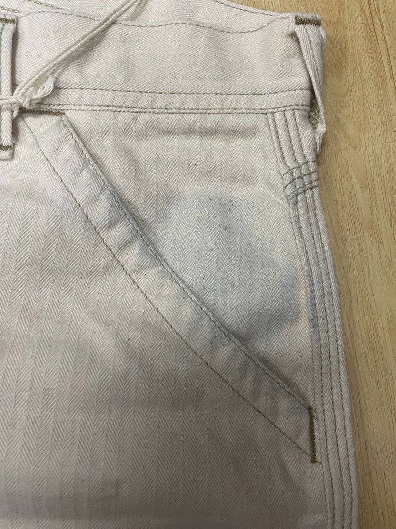 Freewheelers Freewheelers Freewheelers White Cargo Pants for Sale Size US 30 / EU 46 - 2 Thumbnail
