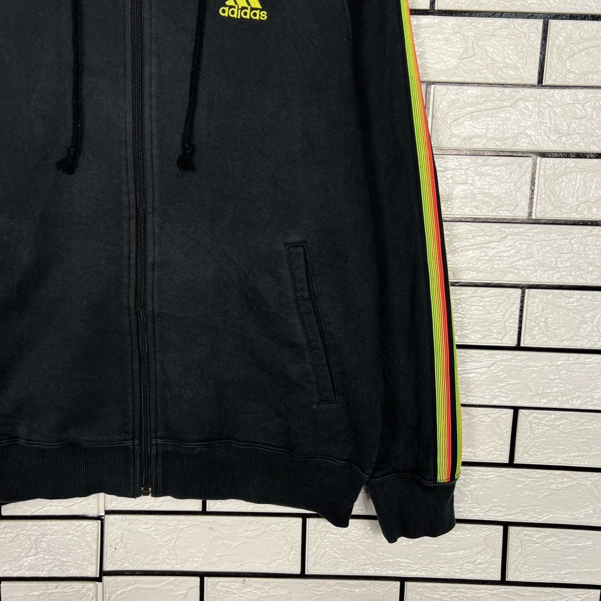 Adidas Y2k Vintage ADIDAS Embroidery Logo Zipper Hoodies #4046-C184 Size US L / EU 52-54 / 3 - 7 Thumbnail