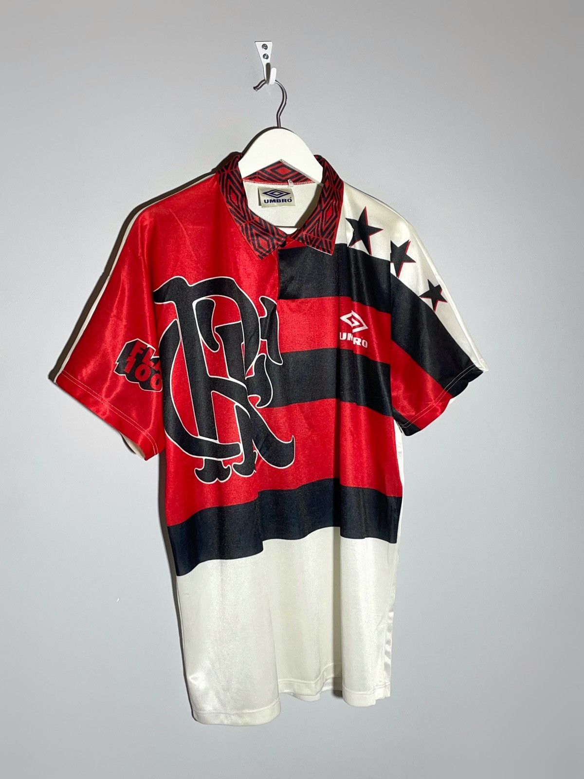 Umbro × Vintage Flamengo Umbro 1995 100th Anniversary Vintage Football Shirt Size US L / EU 52-54 / 3 - 2 Thumbnail