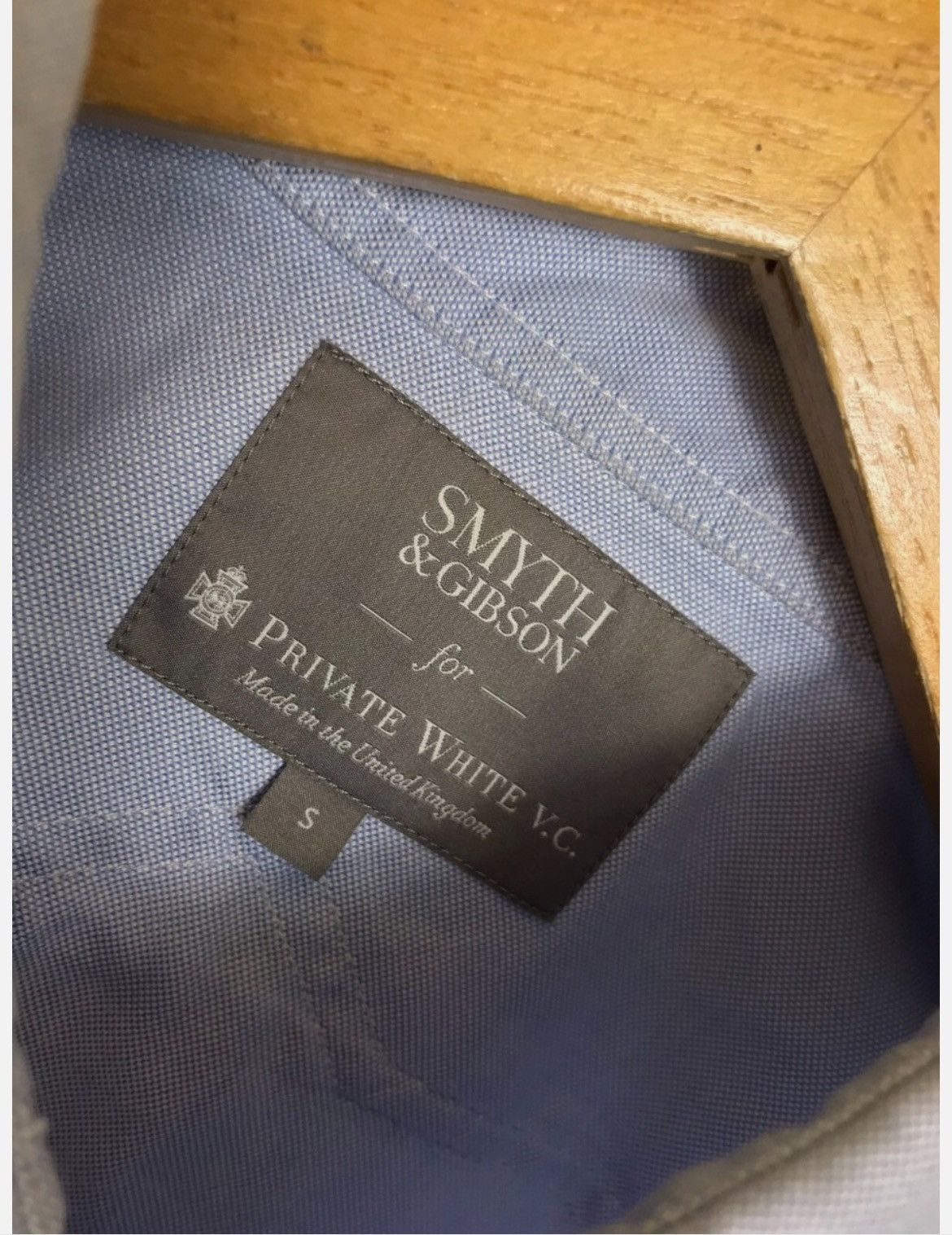 Private White V.C. Private White V.C. X Smyth & Gibson Button Down Shirt Luxury Size US S / EU 44-46 / 1 - 3 Thumbnail