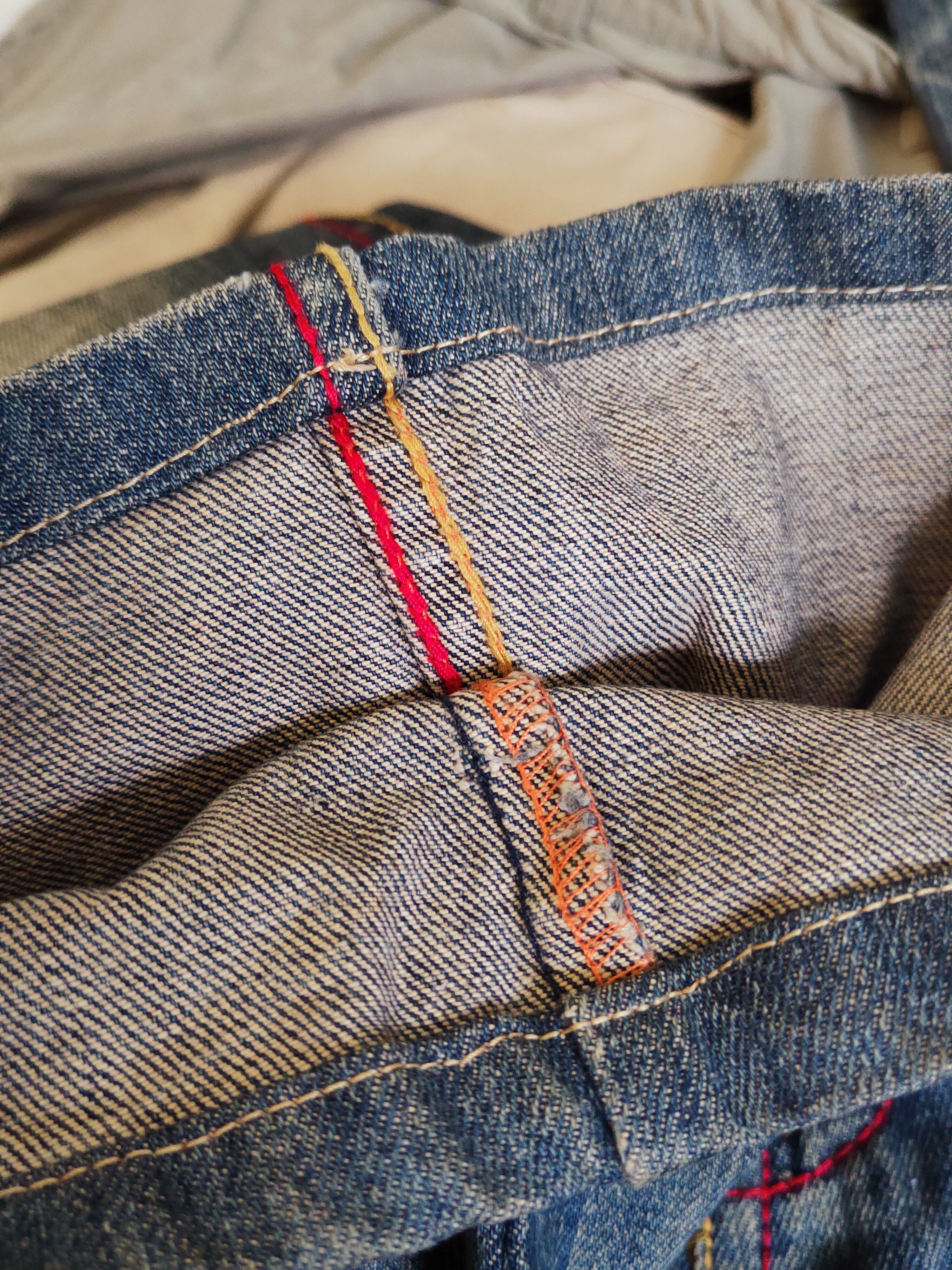 Japanese Brand Swell Dark Blue Distressed Ripped Jeans #W339 Size 28" / US 6 / IT 42 - 14 Thumbnail