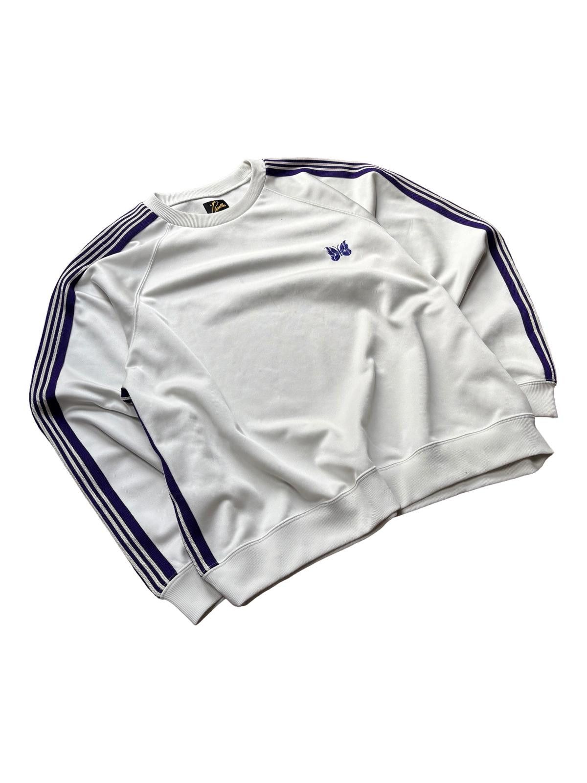 Needles Needles Butterfly Logo Sweatshirt White XL Size US XL / EU 56 / 4 - 2 Thumbnail