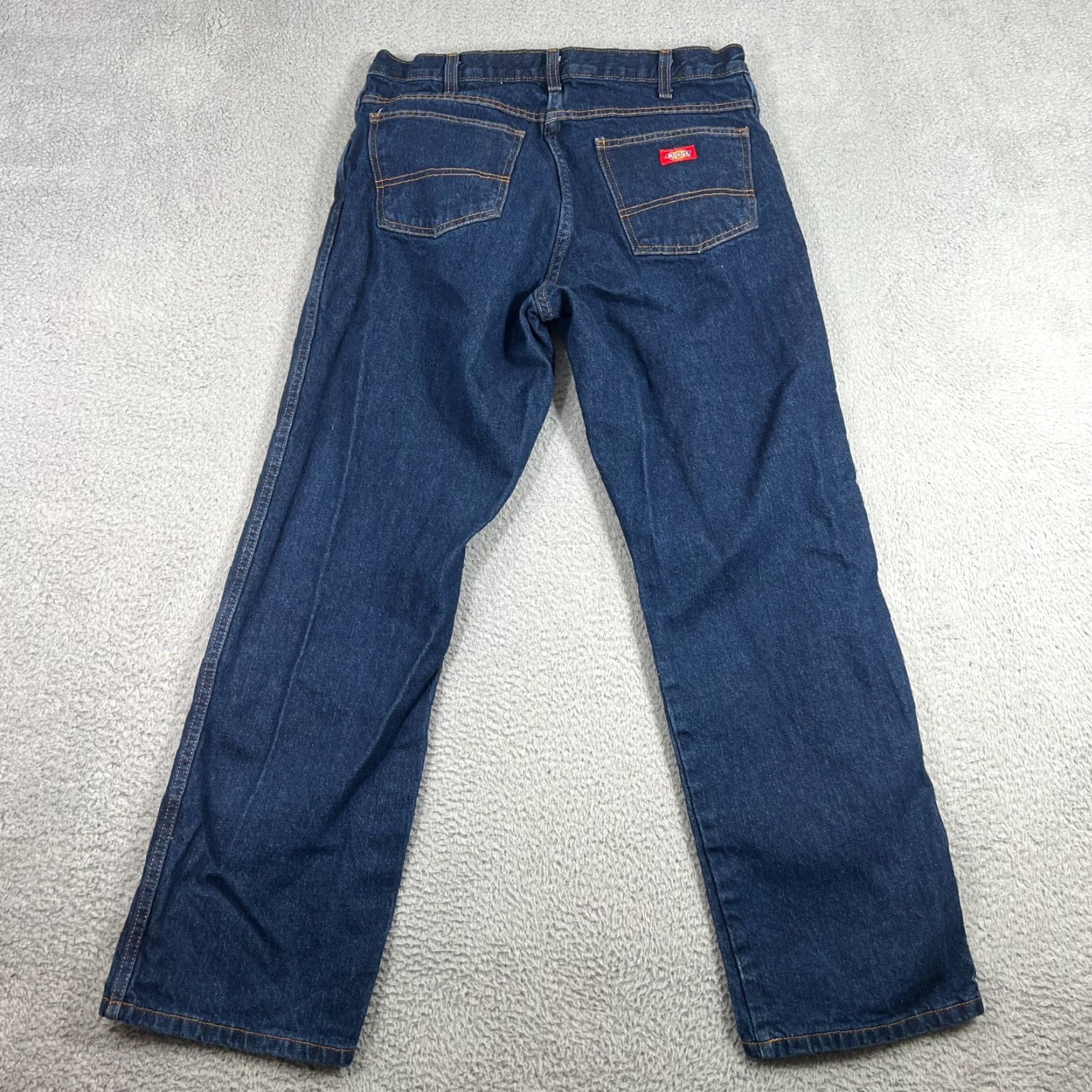 Dickies Dickies Jeans Mens 36x32 Regular Straight Denim Blue Y2K Skater Size US 36 / EU 52 - 6 Thumbnail