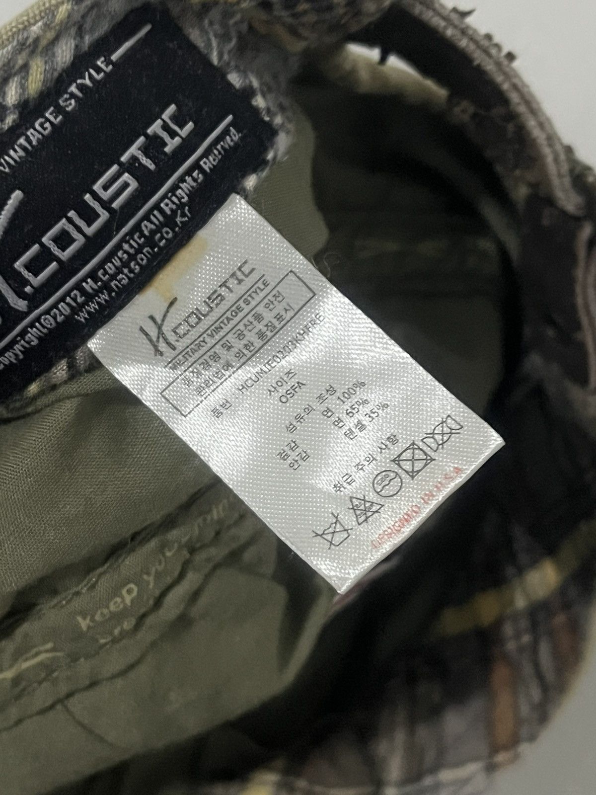 Japanese Brand Hat Y2K H.Caustic 2012 Size ONE SIZE - 10 Thumbnail