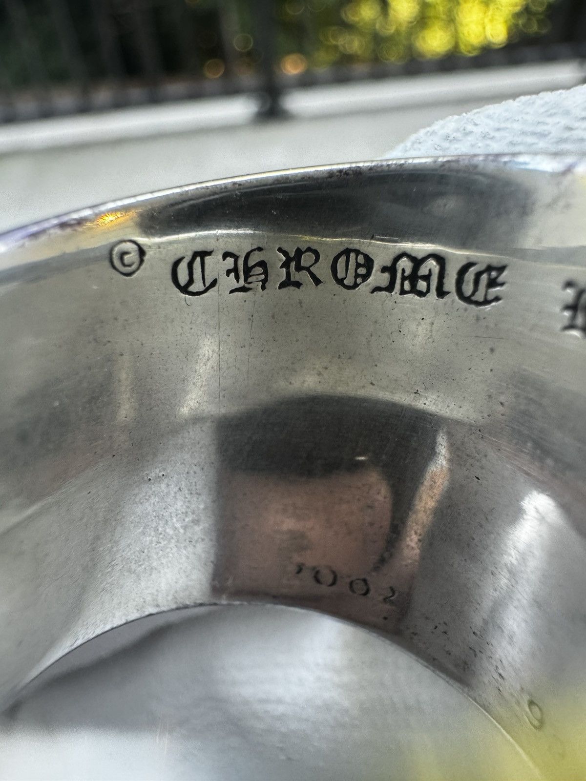 Chrome Hearts Chrome Hearts Oval Ring Size ONE SIZE - 8 Thumbnail