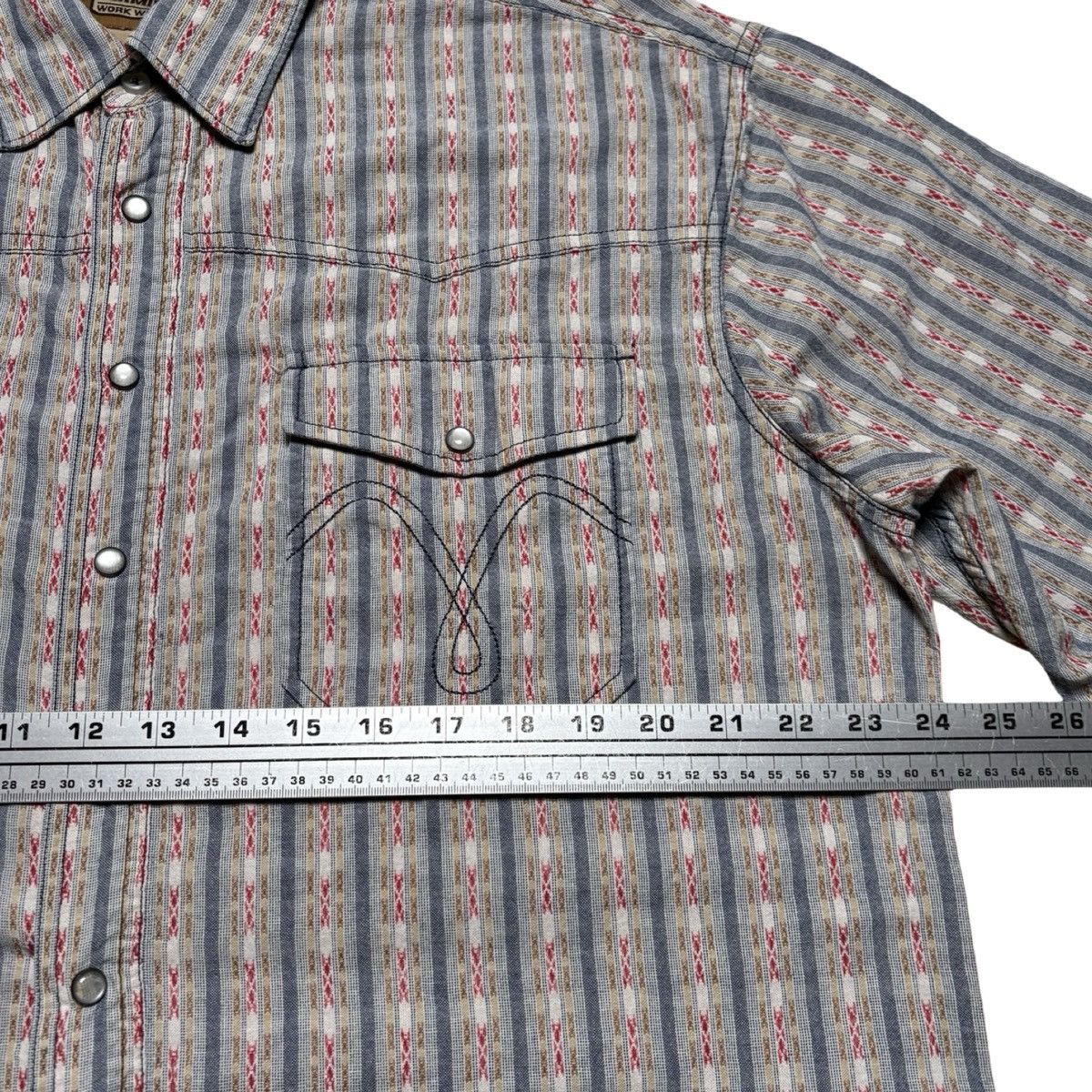 Other C.E. Schmidt Work Wear Men's Sz L Shirt Western Pearl Snap Size US L / EU 52-54 / 3 - 4 Thumbnail