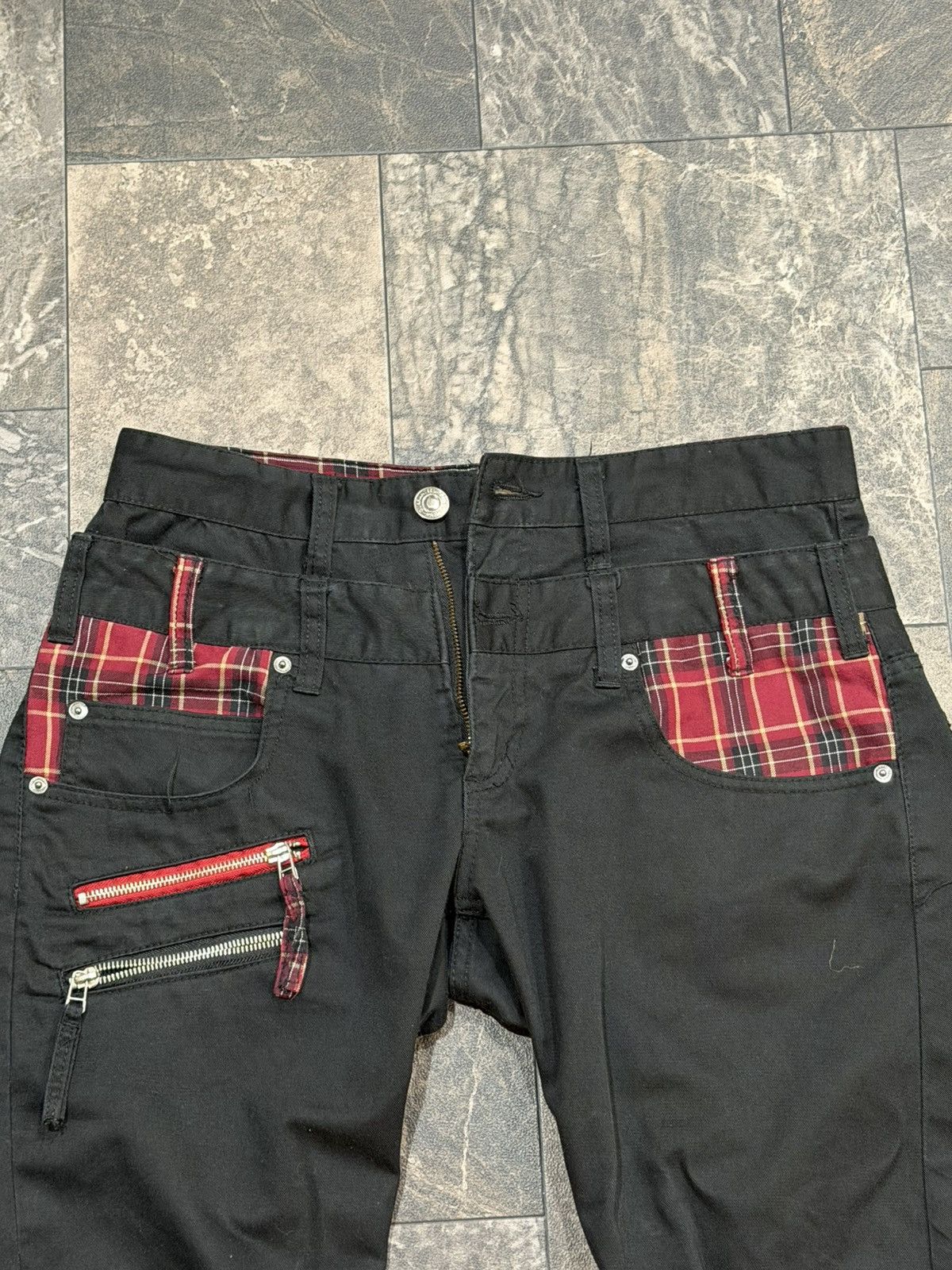 Japanese Brand Neutral Infinity double waisted denim pants Size US 32 / EU 48 - 2 Thumbnail