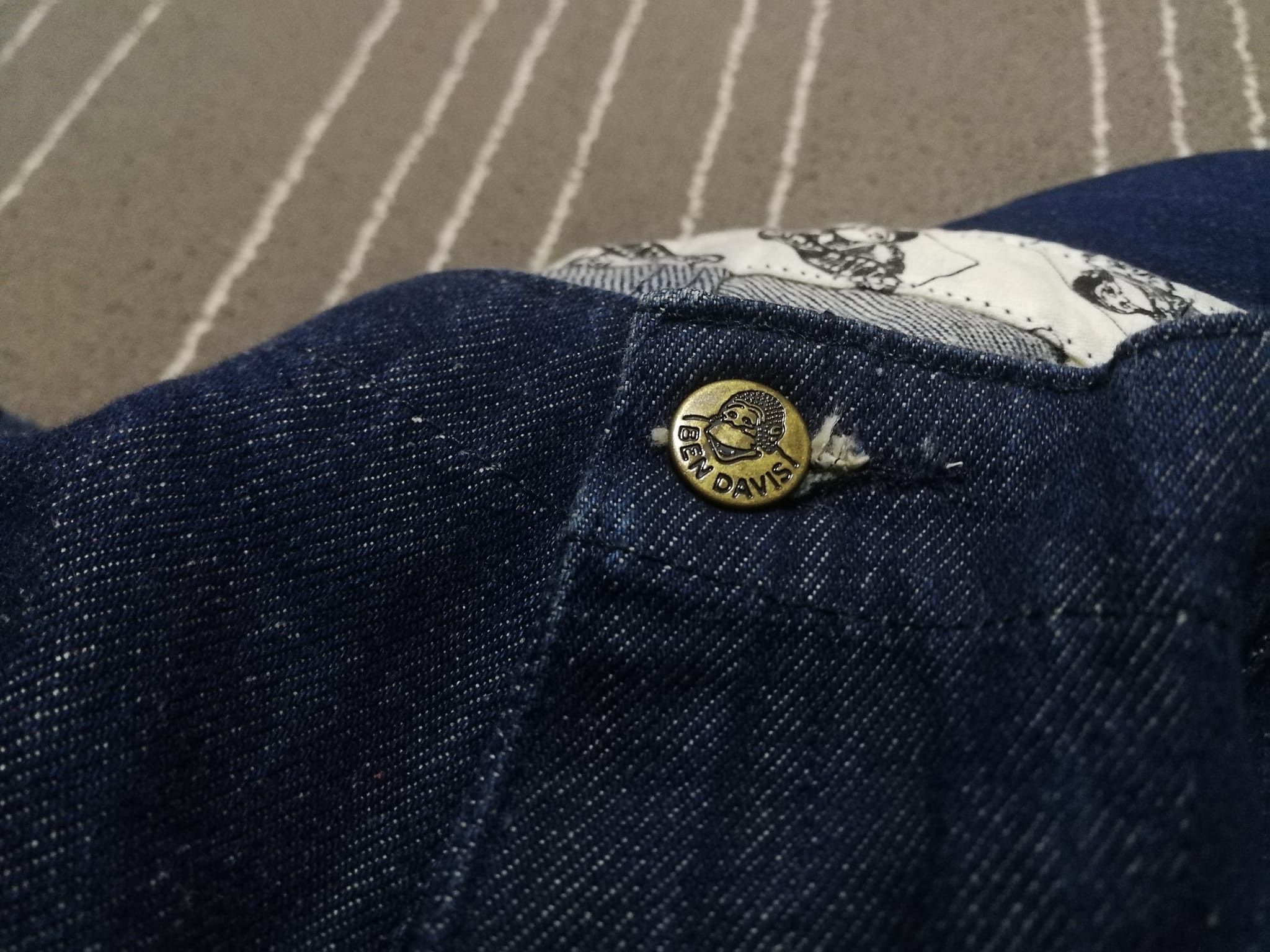Ben Davis × Vintage RARE Ben Davis gorilla cut denim W39 Size US 38 / EU 54 - 4 Thumbnail