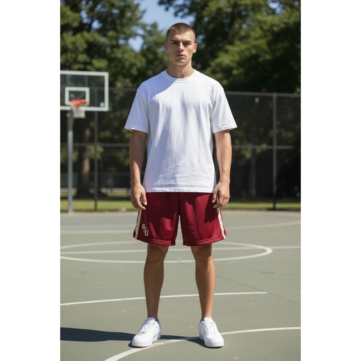 Nike Nike Florida State University Men’s Athletic Shorts Size XL Size US 38 / EU 54 - 1 Thumbnail