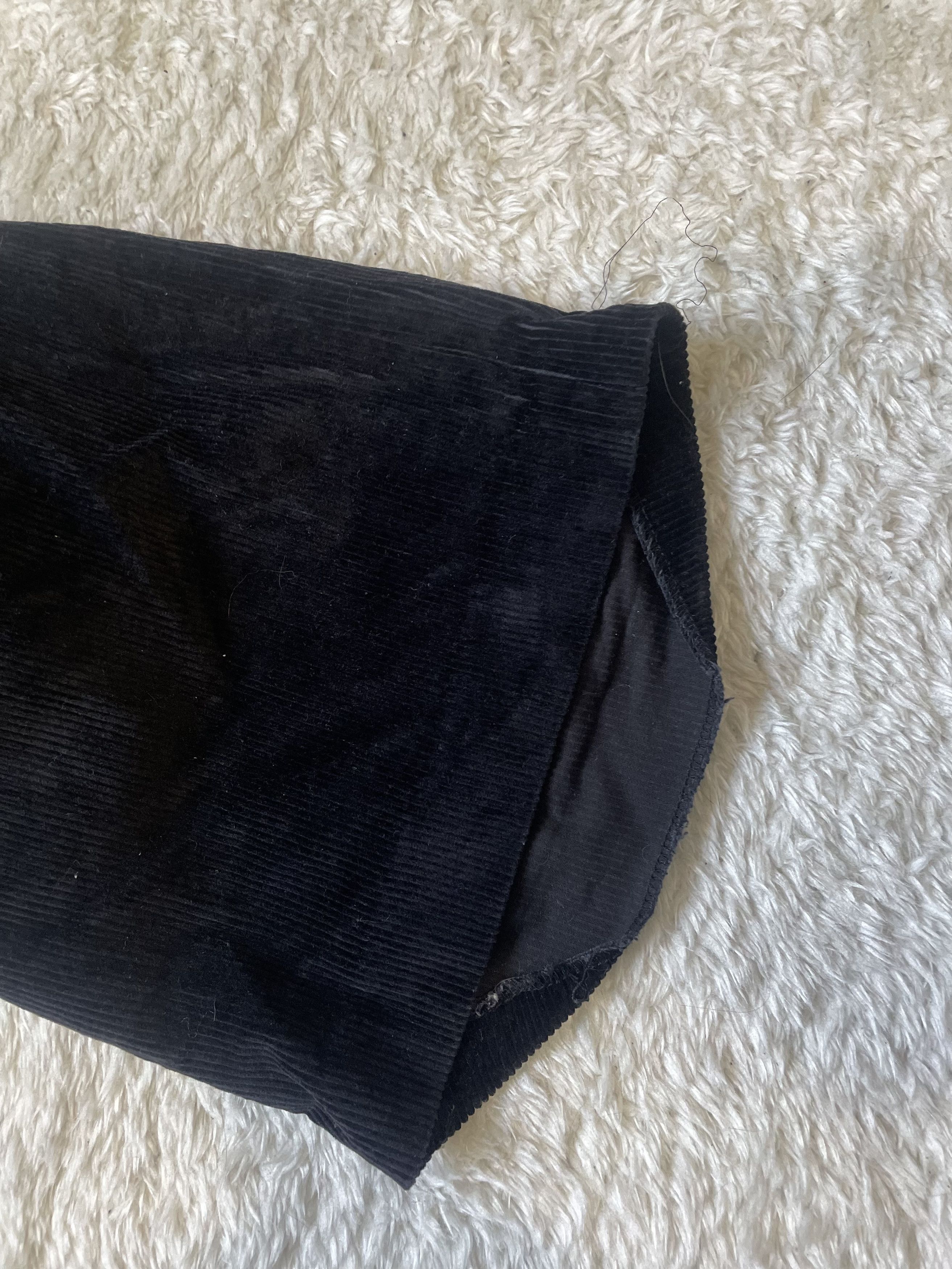 Aritzia Black Corduroy Wide Leg Pants Size 25" / US 0 / IT 36 - 7 Thumbnail