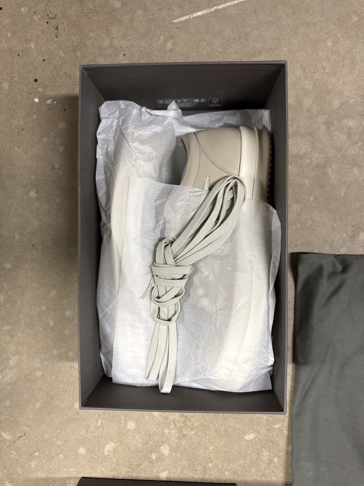 Rick Owens Rick Owens Vintage Sneakers (Sand/Milk/Milk) Size US 10.5 / EU 43-44 - 8 Thumbnail